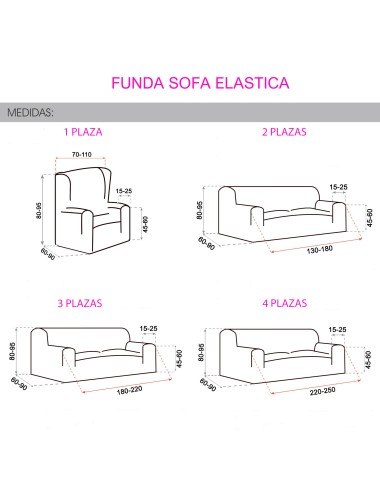 Funda de Sofá Elástica INKA...