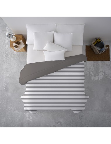 Edredón Nórdico Line Gris...
