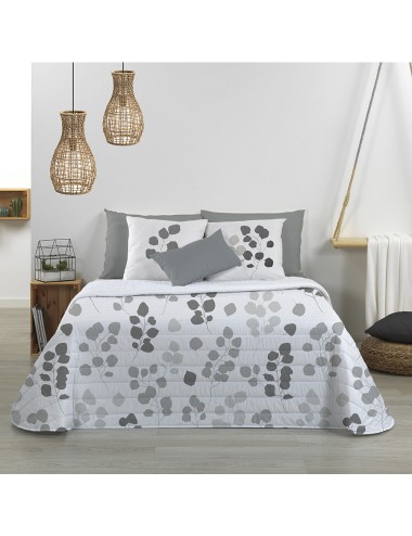 Colcha Bouti Eucalipto gris